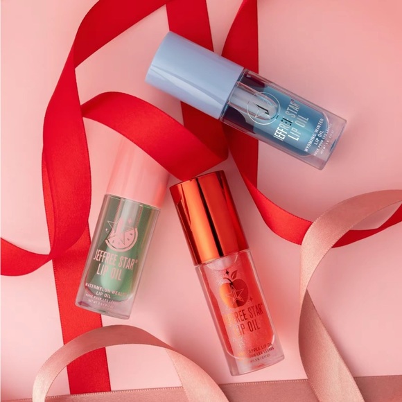 Jeffree Star Lip Oil Threesome Set-limited edition, vegan, candy apple exclusive - Picture 10 of 12